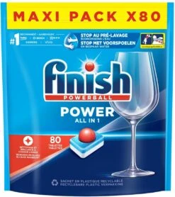 Finish Power All In One Regular Vaatwastabletten - 80 Stuks -Dagelijkse Benodigdheden Verkoop 1065x1200