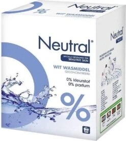 Neutral 0% Wit Parfumvrij Waspoeder - 45 Wasbeurten - Wasmiddel -Dagelijkse Benodigdheden Verkoop 1073x1200