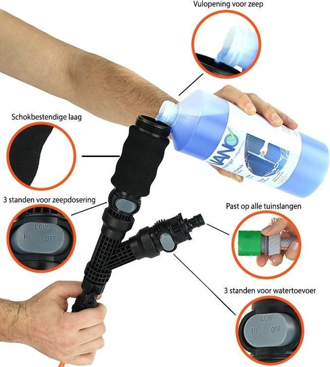 Aquacopic - Telescoopsteel Set Met Borstel - 11 Meter 8 Aquacopic - Telescoopsteel Set Met Borstel - 11 Meter - Afbeelding 8