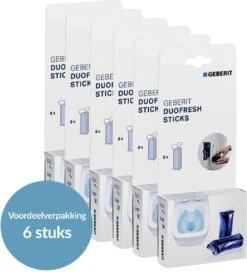 Geberit DuoFresh Sticks - 48 Stuks - Voordeelverpakking - Toilet/WC Blokjes Inbouwreservoir -Dagelijkse Benodigdheden Verkoop 1091x1200 2