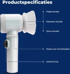 B-care Magic Brush - Elektrische Multifunctionele Schoonmaakborstel - 7 Opzetstukken - Wasborstel - Poetsmachine - Schrobborstel - Handborstel - Werkborstel - Schrobber - Boorborstel - Reinigingsborstel -Dagelijkse Benodigdheden Verkoop 1140x1200