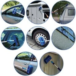 PROPLUS Pro Plus Wasborstel - Heavy Duty - Telescopische Steel - Uitschuifbaar Tot 3 Meter -Dagelijkse Benodigdheden Verkoop 1193x1200