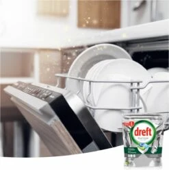 Dreft Platinum All In One - Vaatwascapsules - Original - Voordeelverpakking 5 X 20 Capsules -Dagelijkse Benodigdheden Verkoop 1196x1200 2