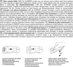 Scanpart Kookplaat Schraper - Schraapijzer - Radeermes - Voor Alle Glazen Kookplaten - Zoals Keramische Inductie En Halogeen Kookplaten - Kunststof - Vervangbaar Mesje - Krasvrij -Dagelijkse Benodigdheden Verkoop 1200x1097 6