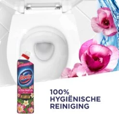 Glorix WC Powergel Toiletreiniger Pink Flower - 6 X 750 Ml - Voordeelverpakking -Dagelijkse Benodigdheden Verkoop 1200x1147 1