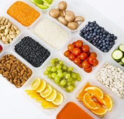 KE&1 Vershoudbakjes - Meal Prep Bakjes - Lunchbox - Diepvriesbakjes - Plastic Bakjes - Keuken - Keukenkast - Bakken -Dagelijkse Benodigdheden Verkoop 1200x1148