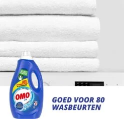 Omo Wit XXL Vloeibaar Wasmiddel - 80 Wasbeurten - Voordeelfles -Dagelijkse Benodigdheden Verkoop 1200x1152 1