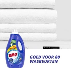 Omo Wit XXL Vloeibaar Wasmiddel - 80 Wasbeurten - Voordeelfles -Dagelijkse Benodigdheden Verkoop 1200x1152 2