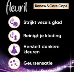 Fleuril Renew Zwart - Vloeibaar Wasmiddel - Voordeelverpakking - 65 Wasbeurten -Dagelijkse Benodigdheden Verkoop 1200x1163 1