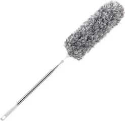 Fain® Plumeau Met Telescoopsteel – Grijs – 80 Tot 280 Cm - Uitschuifbaar – Wasbaar - Flexibel 360° Draaibaar – Duster - Microvezel Ragebol -Dagelijkse Benodigdheden Verkoop 1200x1163 2