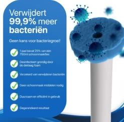 RevoBrush 28x Ocean Breeze Foaming Pads Navulling - WC Borstel Met Houder Vrijstaand -Dagelijkse Benodigdheden Verkoop 1200x1184 6
