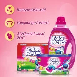 Color Reus Waspoeder Wasmiddel - Voordeelverpakking - 90 Wasbeurten -Dagelijkse Benodigdheden Verkoop 1200x1200 121
