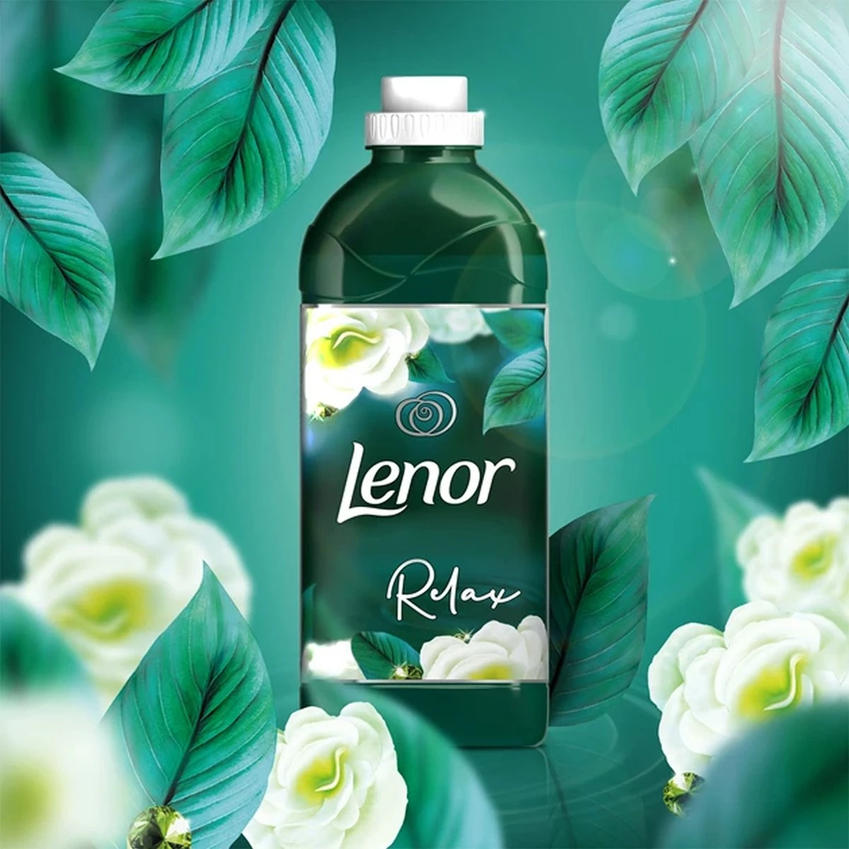Lenor - Emerald & Lotus Flower - Wasverzachter - 2160ml - 72 Wasbeurten 2 Lenor - Emerald & Lotus Flower - Wasverzachter - 2160ml - 72 Wasbeurten - Afbeelding 2