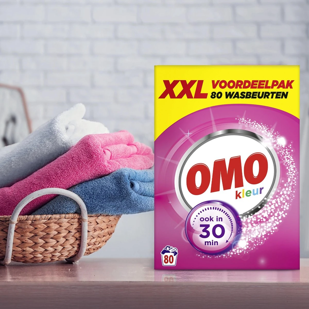 Omo Kleur XXL Waspoeder Voor De Gekleurde Was - 80 Wasbeurten 8 Omo Kleur XXL Waspoeder Voor De Gekleurde Was - 80 Wasbeurten - Afbeelding 8