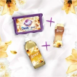 Lenor Gouden Orchidee - Wasverzachter - Voordeelverpakking 8 X 19 Wasbeurten -Dagelijkse Benodigdheden Verkoop 1200x1200 16