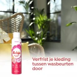 Robijn Pink Sensation Dry Wash Spray - 2 X 200 Ml - Voordeelverpakking -Dagelijkse Benodigdheden Verkoop 1200x1200 184