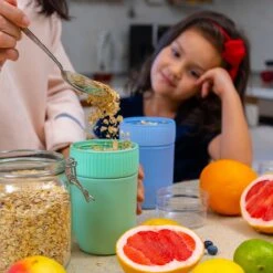 Coninx Yoghurtbeker To Go - Muesli Beker To Go - Lunchbeker - Mueslibeker 640ml (450ml+190ml) - Groen -Dagelijkse Benodigdheden Verkoop 1200x1200 206