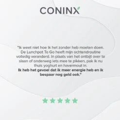 Coninx Yoghurtbeker To Go - Muesli Beker To Go - Lunchbeker - Mueslibeker 640ml (450ml+190ml) - Groen -Dagelijkse Benodigdheden Verkoop 1200x1200 209