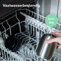 Coninx Thermos Lunchbox - Muesli Beker To Go - Isoleer Lunchpot - Yoghurtbeker To Go - Mueslibeker 840ml (600ml+240ml) - RVS -Dagelijkse Benodigdheden Verkoop 1200x1200 231