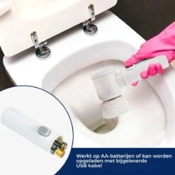 B-care Magic Brush - Elektrische Multifunctionele Schoonmaakborstel - 7 Opzetstukken - Wasborstel - Poetsmachine - Schrobborstel - Handborstel - Werkborstel - Schrobber - Boorborstel - Reinigingsborstel -Dagelijkse Benodigdheden Verkoop 1200x1200 340