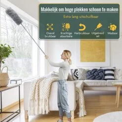 Livv Goods Telescopische Plumeau Set Met Telescoopsteel - 5 In 1 - Tot 250 Cm Uitschuifbaar - Duster - Stoffer 12 Livv Goods Telescopische Plumeau Set Met Telescoopsteel - 5 In 1 - Tot 250 Cm Uitschuifbaar - Duster - Stoffer -Dagelijkse Benodigdheden Verkoop 1200x1200 350