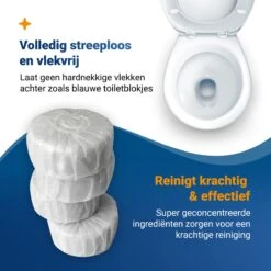 Witte Toiletblokjes Voor Inbouwreservoir Voor O.a Geberit En Grohe - 25 Stuks - Met Lavendel - Vlekvrij - Stortbakblokjes 10 Witte Toiletblokjes Voor Inbouwreservoir Voor O.a Geberit En Grohe - 25 Stuks - Met Lavendel - Vlekvrij - Stortbakblokjes -Dagelijkse Benodigdheden Verkoop 1200x1200 442