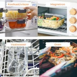 Formilo Meal Prep Bakjes - Lekvrije Vershoudbakjes - Diepvriesbakjes - Luchtdicht - BPA Vrij - Glas - 10 Stuks -Dagelijkse Benodigdheden Verkoop 1200x1200 525