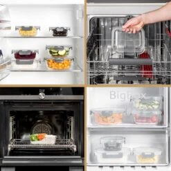 Vershoudbakjes - Meal Prep Bakjes - Diepvriesbakjes - Vershouddoos - Vershoudbakjes Set - Glas - 12 Stuks - BPA Vrij - Stosh 18 Vershoudbakjes - Meal Prep Bakjes - Diepvriesbakjes - Vershouddoos - Vershoudbakjes Set - Glas - 12 Stuks - BPA Vrij - Stosh -Dagelijkse Benodigdheden Verkoop 1200x1200 540