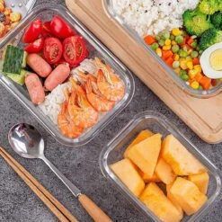 VMCA Glazen Vershoudbakjes Voor Vriezer Oven En Magnetron - 9 Bakjes -Dagelijkse Benodigdheden Verkoop 1200x1200 545