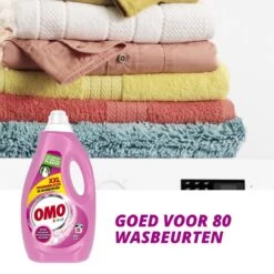 Omo Kleur Vloeibaar Wasmiddel - 80 Wasbeurten - Voordeelverpakking -Dagelijkse Benodigdheden Verkoop 1200x1200 59
