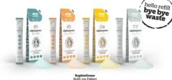 SophieGreen Eco-Refill Pakket; Allesreiniger Blue Rebel En Orange Patchouli, +Keukenreiniger + Badkamerreiniger (4x2 Navulling= 8 X750ml)