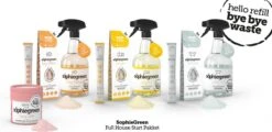 SophieGreen Full House Pakket: Allesreiniger + Keukenreiniger + Badkamerreinger + Sopje Allesreiniger 100g