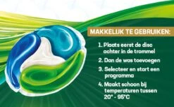 Persil® Persil 4in1 Discs Color Wascapsules - Wasmiddel Capsules - Voordeelverpakking - 5 X 25 Wasbeurten -Dagelijkse Benodigdheden Verkoop 1200x742