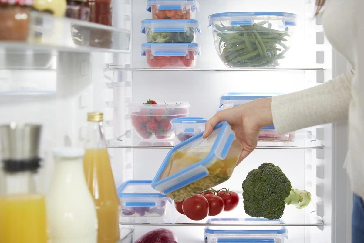 Tefal MasterSeal Fresh Mealprep Set - 5 X 800ml - Blauw 5 Tefal MasterSeal Fresh Mealprep Set - 5 X 800ml - Blauw - Afbeelding 5