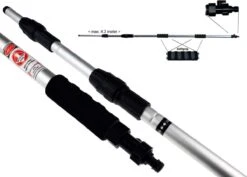 Zonnepanelen / Auto / Ramen Wassen Telescoopsteel Met Borstel Waterdoorlatende Wasborstel Met Telescopische Steel 4 Meter En Gardena Aansluiting / Wasborstel Met Uitschuifbare Telescoopsteel Met Waterdoorvoer -Dagelijkse Benodigdheden Verkoop 1200x862