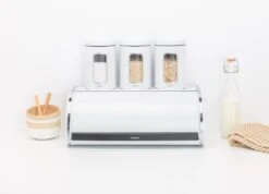 Brabantia Broodtrommel - Met Schuifdeksel - White -Dagelijkse Benodigdheden Verkoop 1200x867