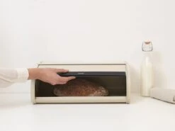 Brabantia Broodtrommel - Met Schuifdeksel - Soft Beige -Dagelijkse Benodigdheden Verkoop 1200x900 6