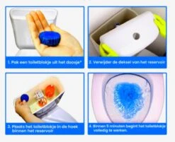 Merkloos Toiletblokjes Voor Inbouwreservoirs – WC-blokjes – Toiletblokken In Een Voordeelverpakking – 30 Stuks -Dagelijkse Benodigdheden Verkoop 1200x976 1