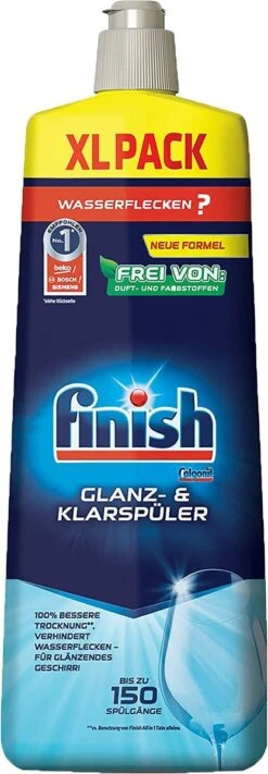 Finish Zout Vaatwaszout 3 X 1,2kg & Glansspoelmiddel 2 X 750ml -Dagelijkse Benodigdheden Verkoop 417x1200