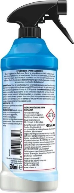 Glorix Hygiënische Badkamer Foamspray - 6 X 500 Ml - Voordeelverpakking 9 Glorix Hygiënische Badkamer Foamspray - 6 X 500 Ml - Voordeelverpakking -Dagelijkse Benodigdheden Verkoop 463x1200