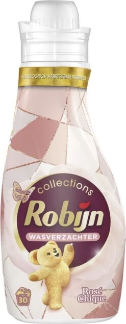 Robijn Collections Rosé Chique Wasverzachter - 8 X 30 Wasbeurten - Voordeelverpakking -Dagelijkse Benodigdheden Verkoop 467x1200