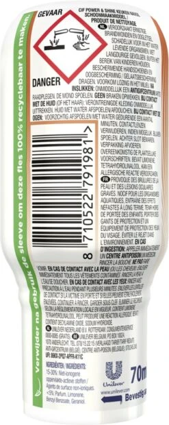 Cif CleanBoost Power & Shine Keuken Ecorefill Capsules - 10 X 70 Ml - Voordeelverpakking -Dagelijkse Benodigdheden Verkoop 478x1200 3