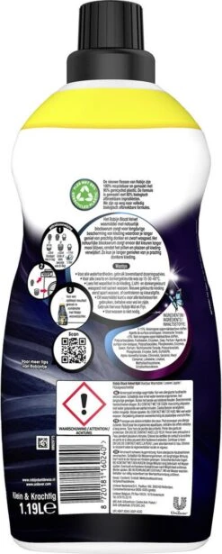 4x Robijn Klein & Krachtig Wasmiddel Black Velvet 1,19 Liter -Dagelijkse Benodigdheden Verkoop 482x1200 6