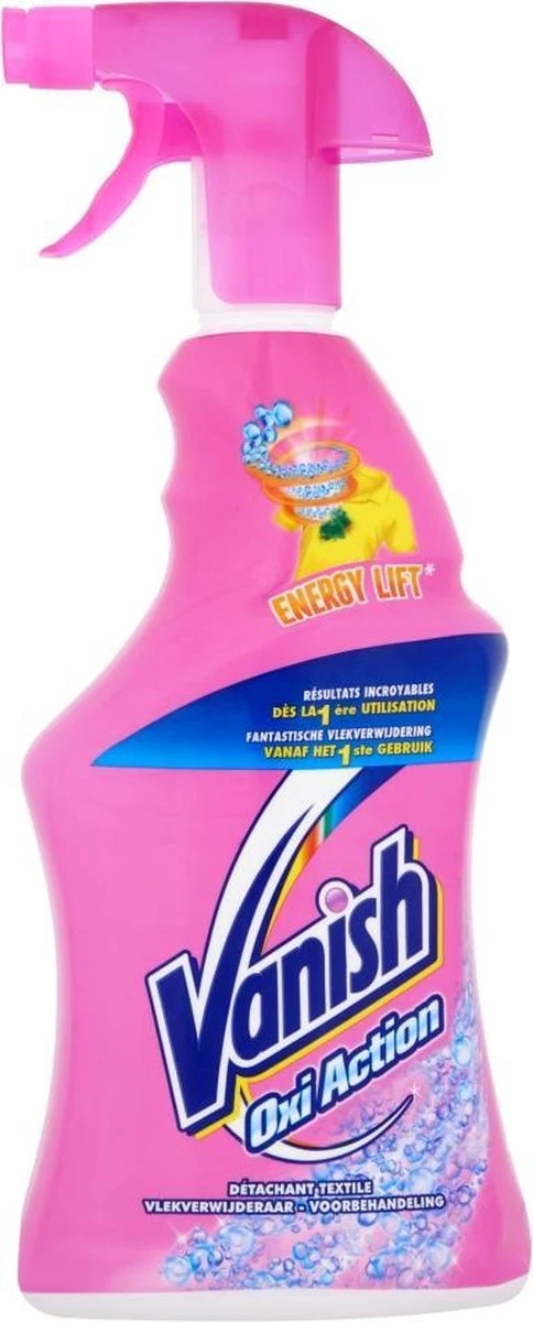 Vanish Oxi Action Spray Voorbehandeling - 750 Ml - Vlekverwijderaar 4 Vanish Oxi Action Spray Voorbehandeling - 750 Ml - Vlekverwijderaar - Afbeelding 4