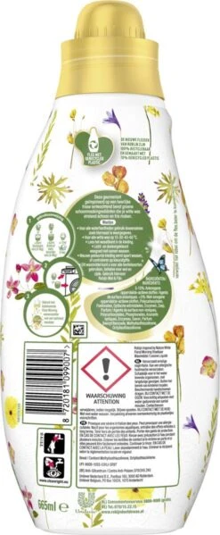 Robijn Klein & Krachtig Wit Floral Morning Vloeibaar Wasmiddel - 8 X 19 Wasbeurten - Voordeelverpakking -Dagelijkse Benodigdheden Verkoop 495x1200