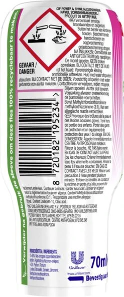 Cif CleanBoost Power & Shine Allesreiniger Ecorefill Capsules - 10 X 70 Ml - Voordeelverpakking -Dagelijkse Benodigdheden Verkoop 500x1200