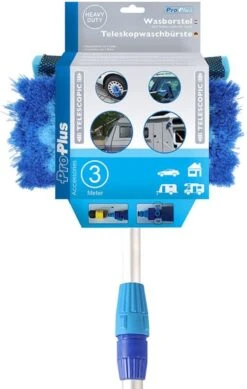 PROPLUS Pro Plus Wasborstel - Heavy Duty - Telescopische Steel - Uitschuifbaar Tot 3 Meter -Dagelijkse Benodigdheden Verkoop 762x1200