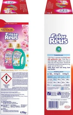 Color Reus Waspoeder Wasmiddel - Voordeelverpakking - 90 Wasbeurten -Dagelijkse Benodigdheden Verkoop 764x1200