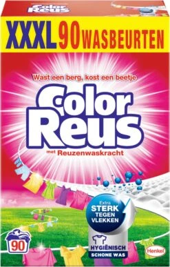 Color Reus Waspoeder Wasmiddel - Voordeelverpakking - 90 Wasbeurten -Dagelijkse Benodigdheden Verkoop 765x1200