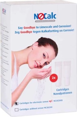 NoCalc Navulpatronen - 2 Stuks - Gebruik I.c.m. Electronic Sensor - Waterontharder - Waterontkalker -Dagelijkse Benodigdheden Verkoop 794x1200